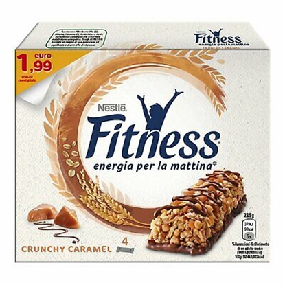 Picture of FITNESS CRUNCHY CARAMEL BARS